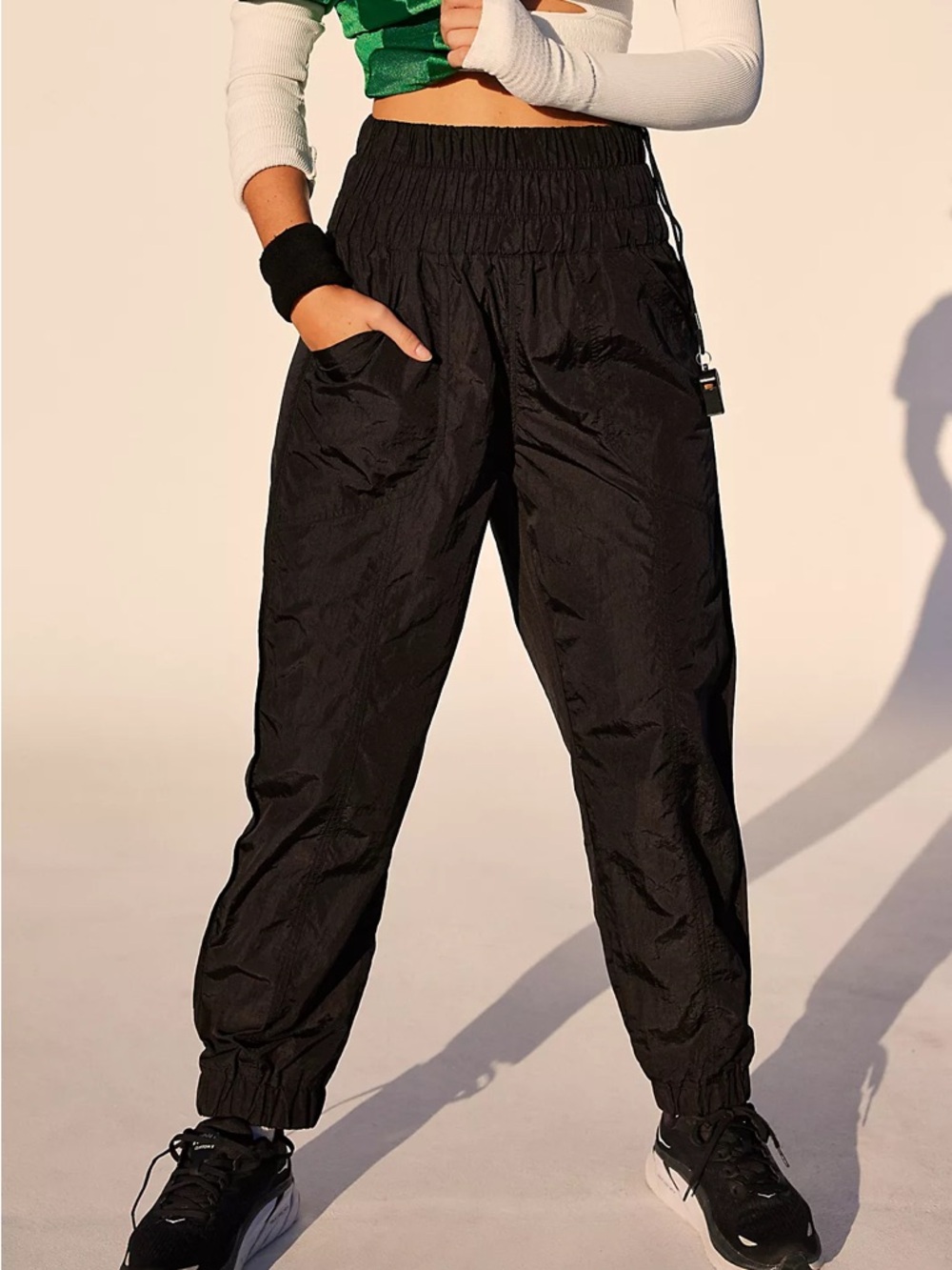 Free People Movement The Way Home Joggers Black